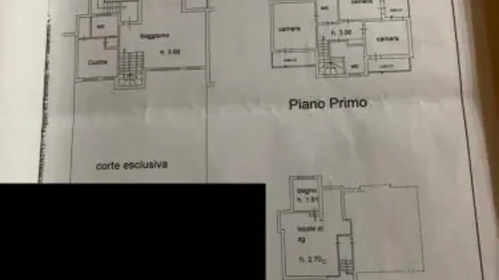 Plan - Villa with Garden in Ancona