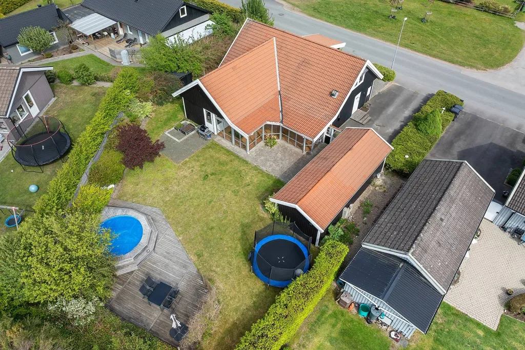 7-toaline maja asukohas Hässleholms kommun
