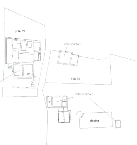 Plan - Luxury Villa with Panoramic Pool in Laterina