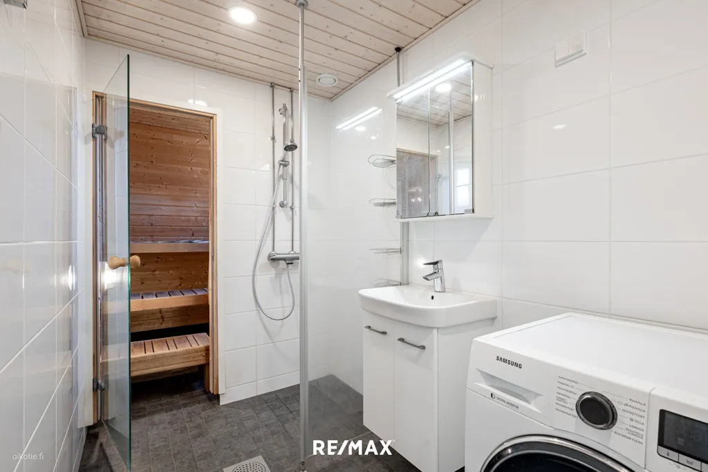 Salles de bain - End-Unit Apartment with Sea View in Tuusula