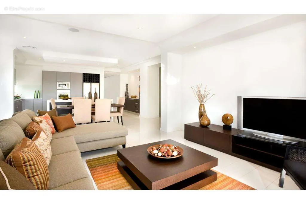 Séjour - Appartement T4 avec Terrasse à Aix-les-Bains