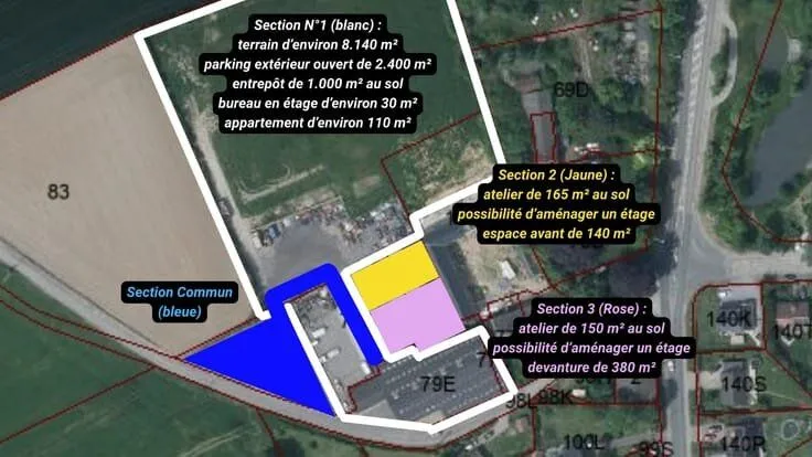 Warehouse with Parking near E420, 11,500m²