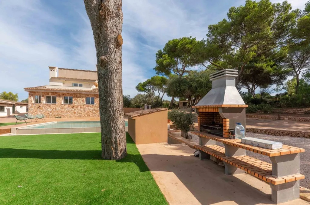 Terrasse - Finca with Pool and Views in S'Aranjassa