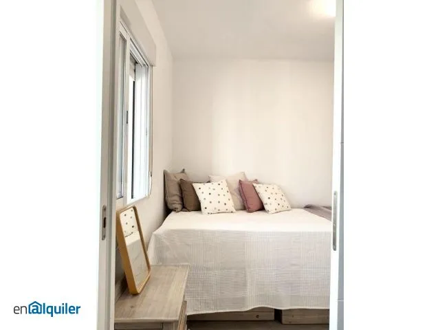 Bedrooms - Reformed Flat with Balcony in Burjassot