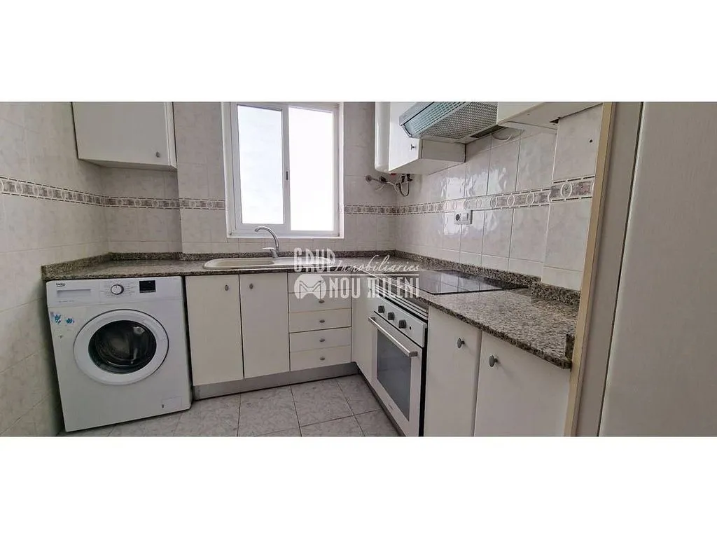 Köök - Furnished Flat with Balcony in Alfafar