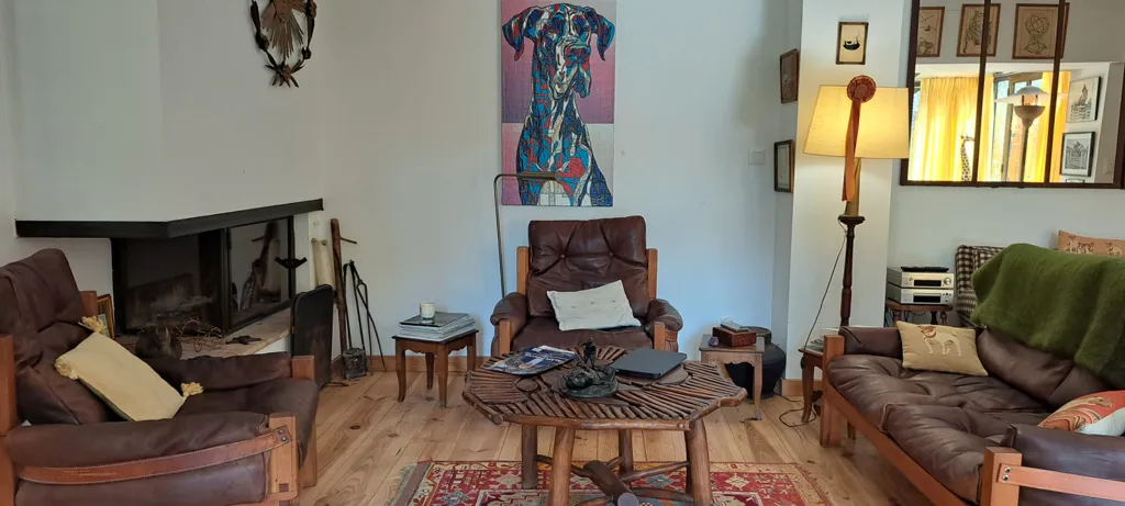 Soggiorno - Charming House with River View in Le Thor