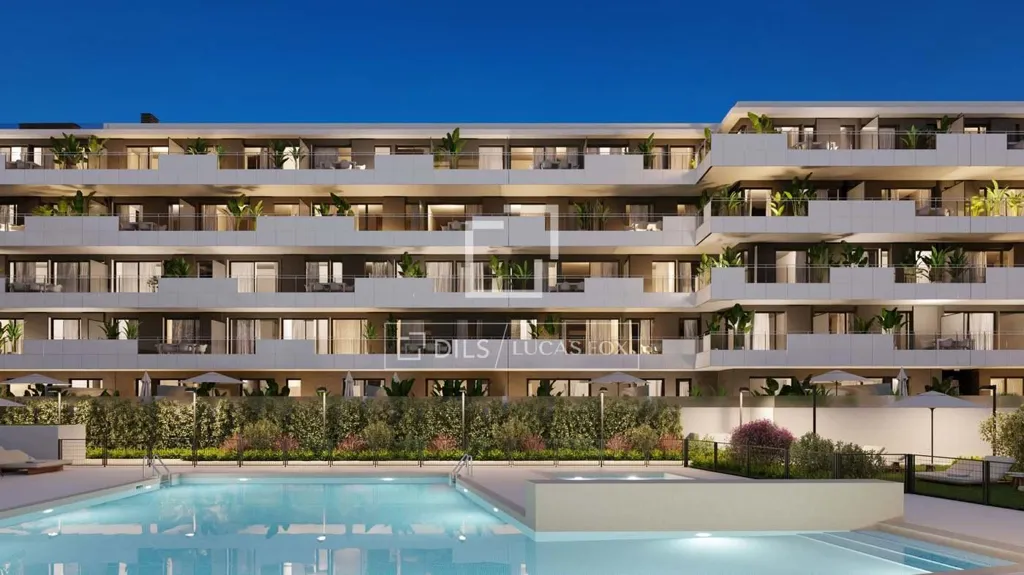 Bassein - New Build Apartment with Pool in Ibiza