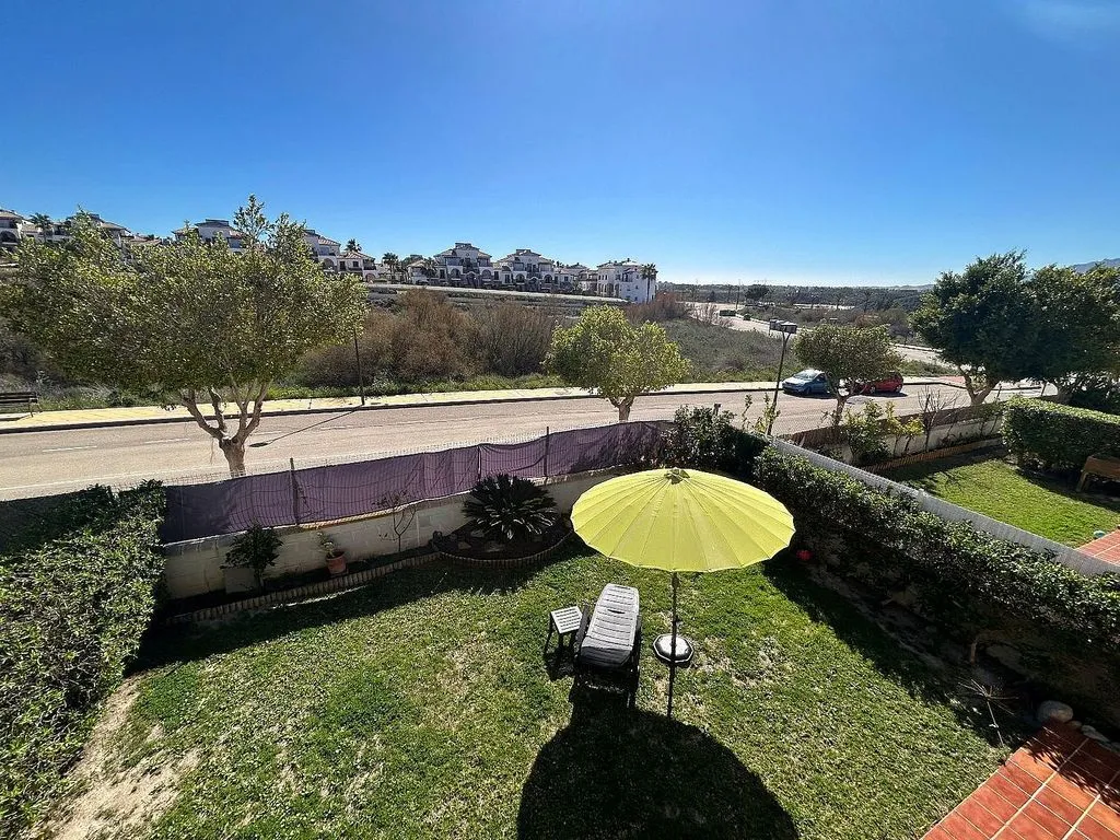 Garden - Semi-detached House with Pool in Las Salinas