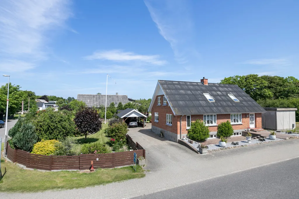 Vista aerea - 1943 Villa with Garden in Fjerritslev