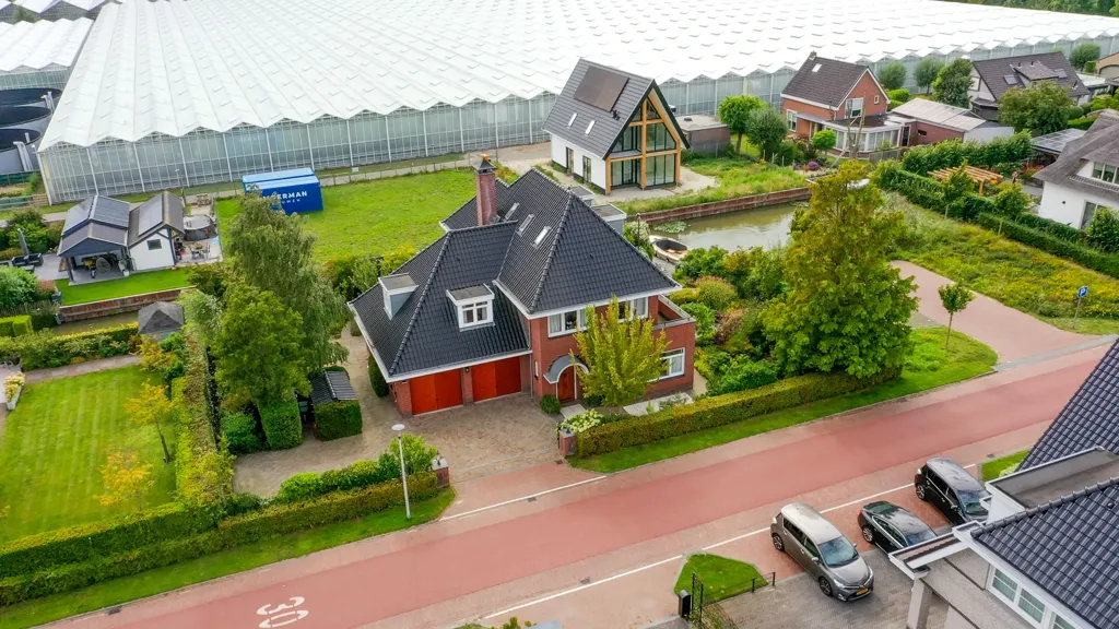 Vista aerea - Villa with Private Marina in Kwintsheul