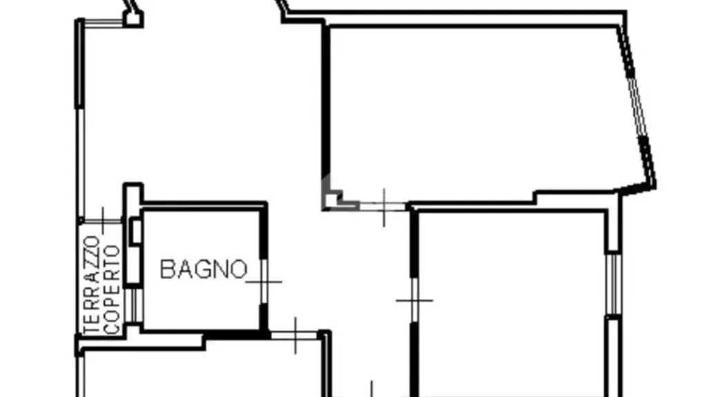 Planimetria - Apartment with Balcony in Palermo