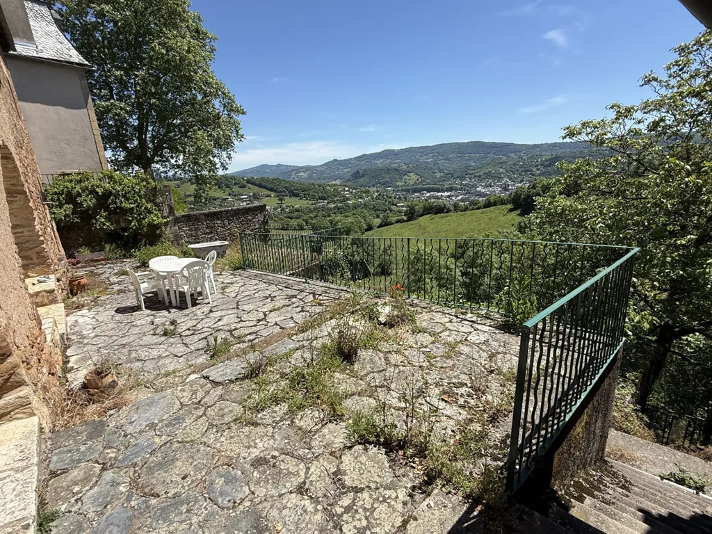 Terrasse - Maison de Caractère avec Vue sur Espalion