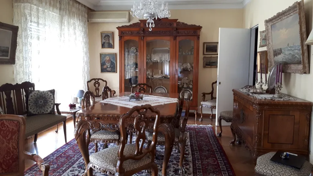 Söögituba - Flat with Fireplace in Athens Centre