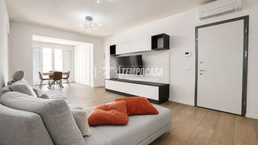 Séjour - Modern Apartment with Private Garden in Vignola