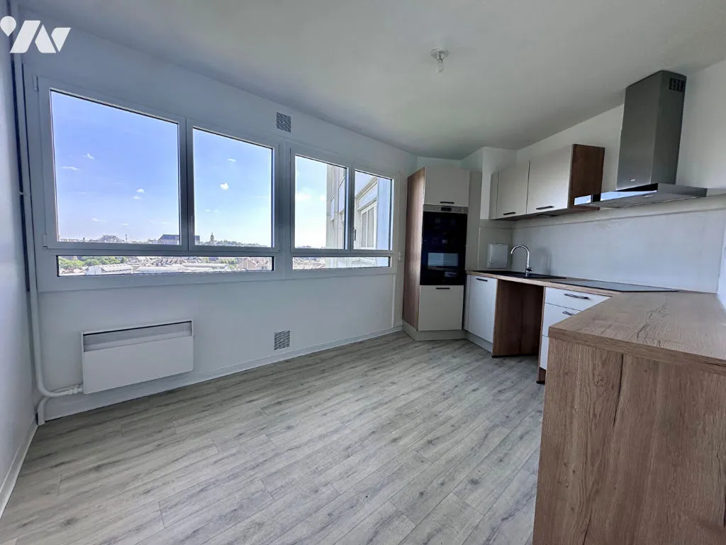 Cucina - T2 with Canal View in Rennes