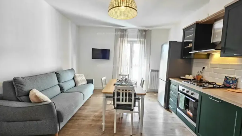 Séjour - Rustic Bilocale with Private Parking in Certaldo Centre