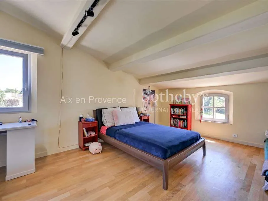 Chambres - Bastide Familiale avec Piscine à Aix-en-Provence