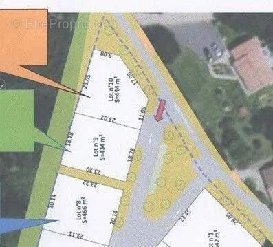 Plaan - Buildable Land in Corme-Royal
