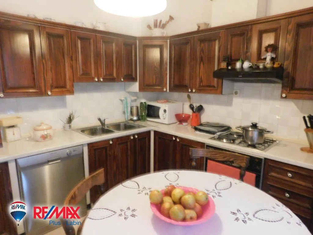 Kitchen - House with Sea View in Labin