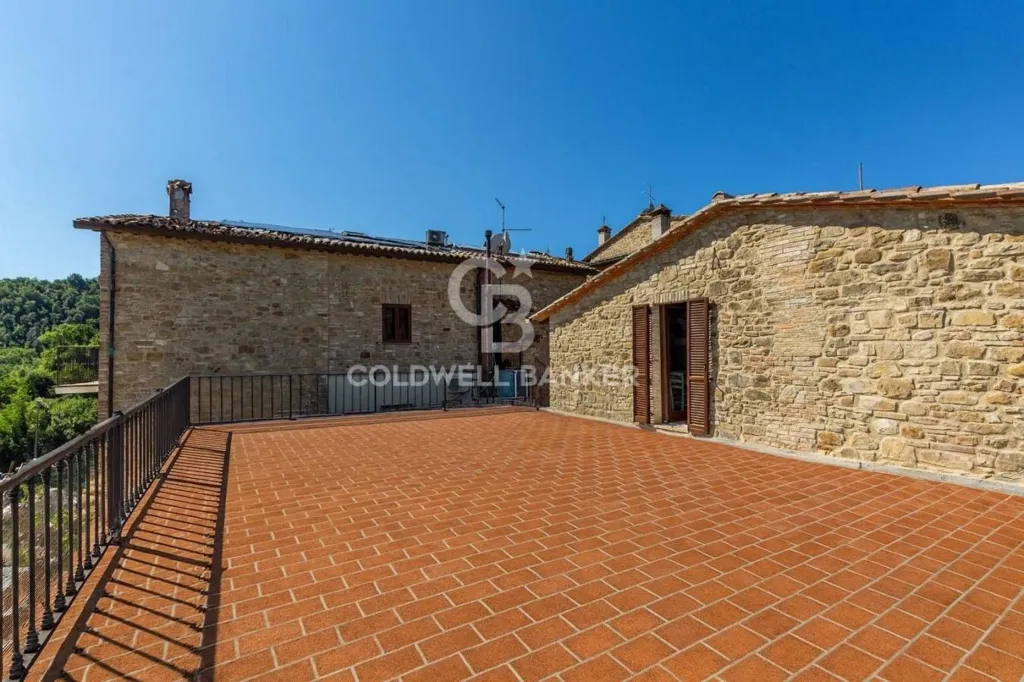 Terrass - Rustic Terraced House with Panoramic Terrace in Collazzone