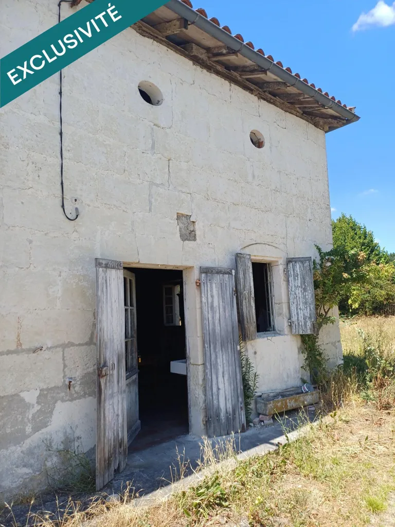 Välivaade - Ancient House with Constructible Land in Saint-Quentin-de-Chalais