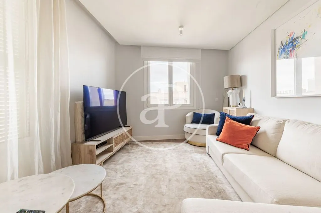 Soggiorno - Penthouse with 360° Views in Madrid