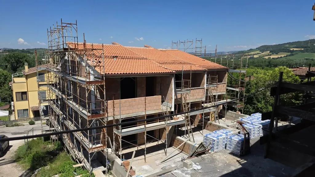 Esterno - New Apartment with Garden in Orte Scalo