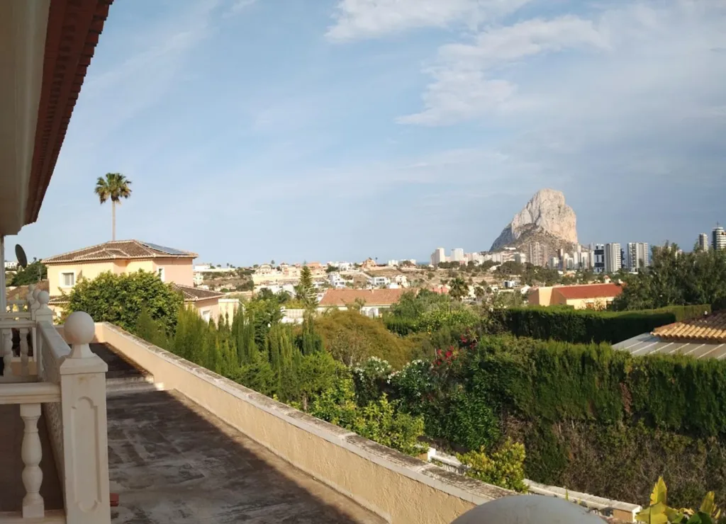 Terrasse - Villa with Pool and South Views in Calpe