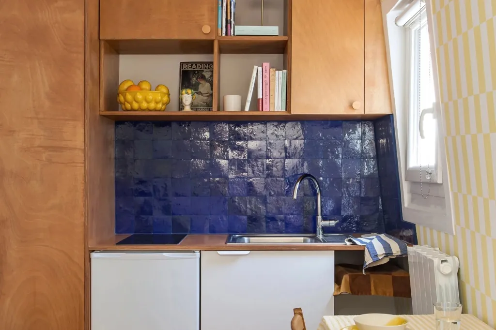 Cuisine - Studio Rénové dans le 8ème Arrondissement de Paris