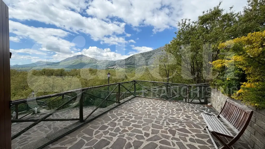 Terrasse - Panoramic Semi-Detached Villa in Rocca Di Cambio
