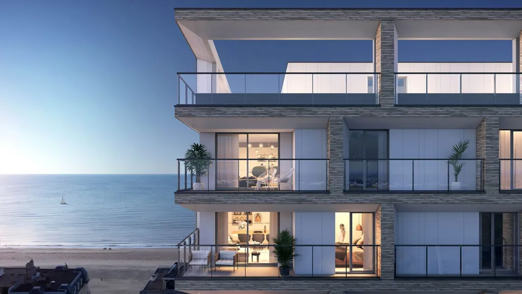 Extérieur - Appartements Moderne avec Vue Mer à Ostende