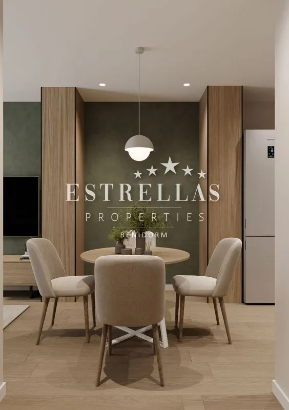 Salle à manger - Apartment with Pool near Playa de Poniente, Benidorm