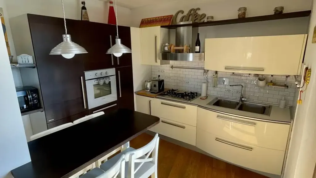 Cuisine - Apartment with Terraces in Follonica