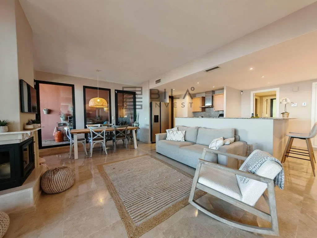 Soggiorno - Spacious Apartment with Pool in Calahonda, Mijas