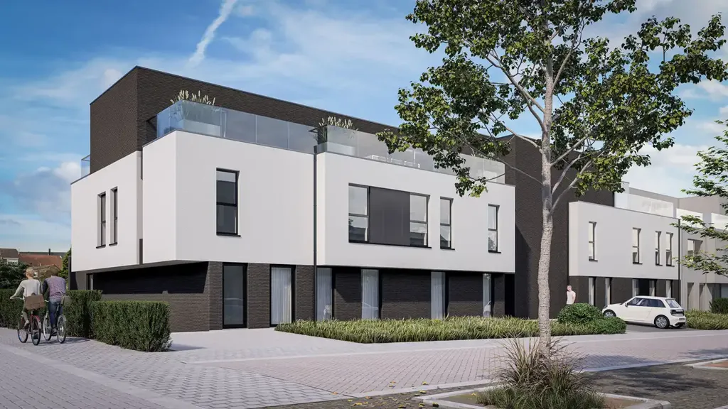 New Build Apartment with Terrace in Opwijk