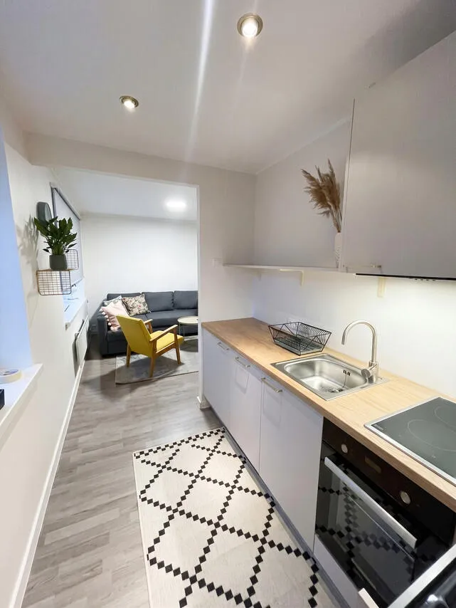 Cucina - Renovated Flat with Garden in Pärnu