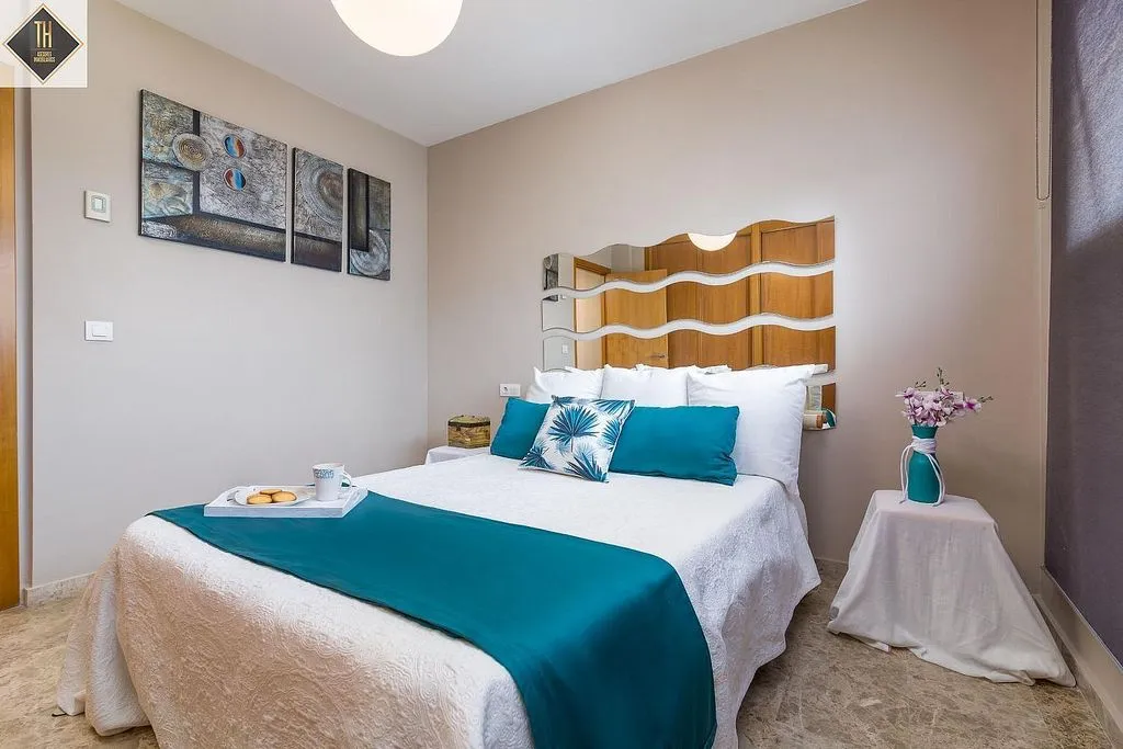 Bedrooms - Duplex with Terrace and Pool in Puerto de la Torre