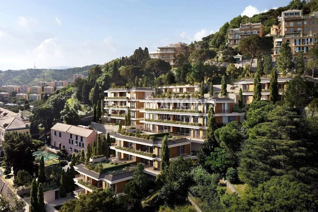 Õhuvaade - Luxury Penthouse with Sea View in Genoa