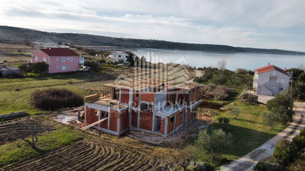 Vue aérienne - Modern Villa with Sea View in Ražanac