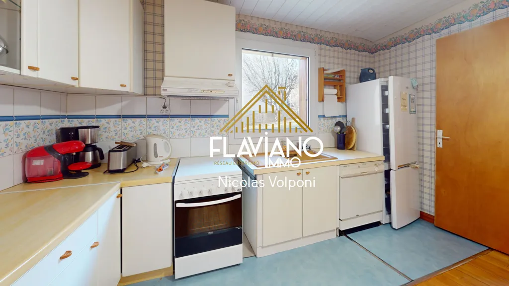 Köök - Duplex Apartment with Private Terrace near Barcelonnette
