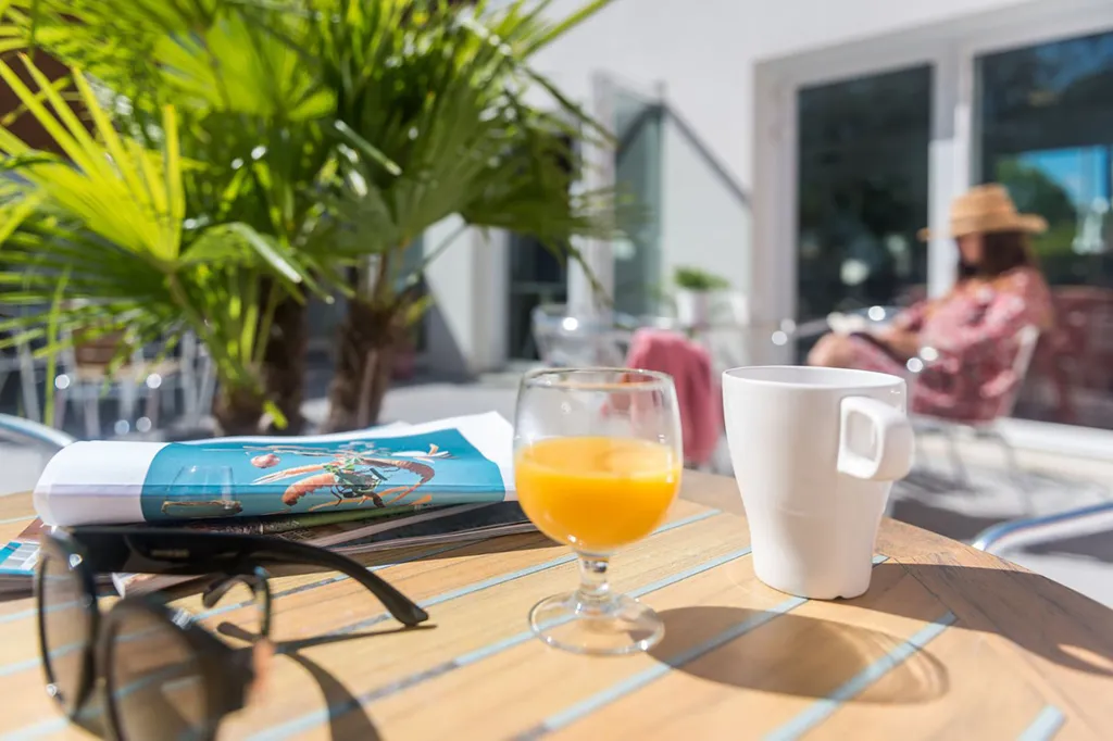 Terrasse - Duplex meublé avec balcon à Nantes