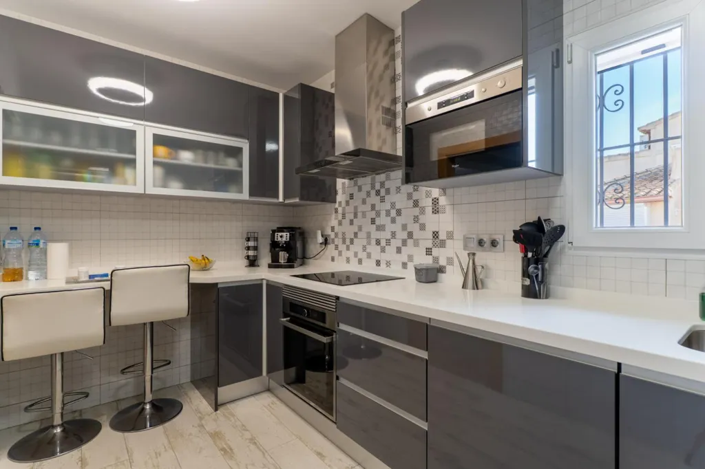 Köök - Renovated Villa with Pool in Dénia