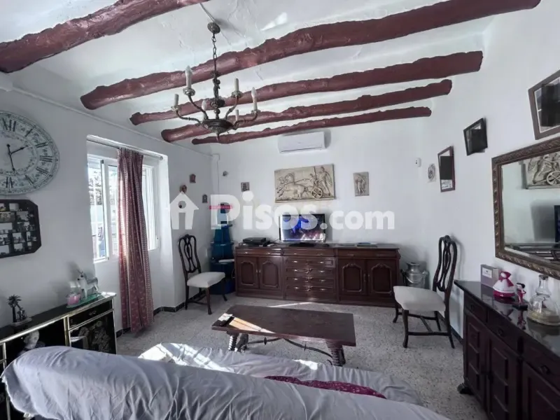 Living Room - Rustic House with Garden in La Atalaya