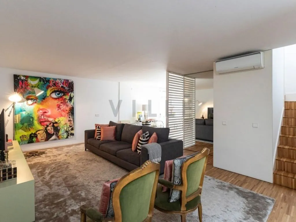 Séjour - Luxury Duplex with River View in Porto