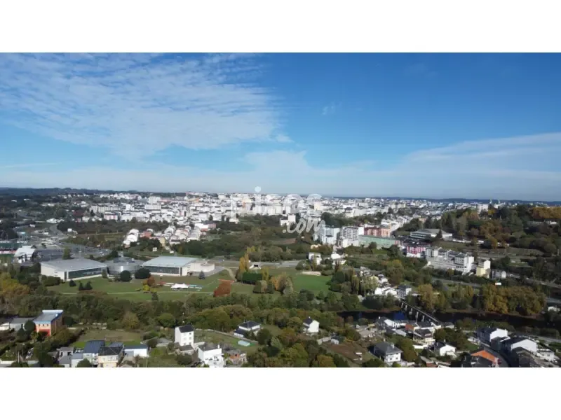 Vue aérienne - Restored Chalet with River Walk Access in Lugo