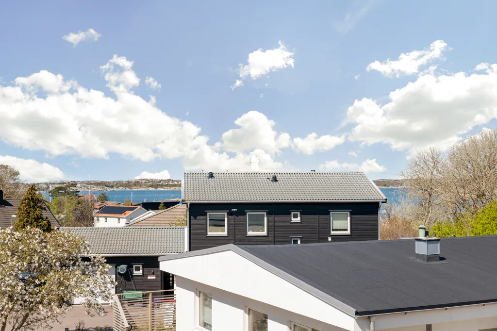 Vista aerea - Villa with Sea View in Hjuvik
