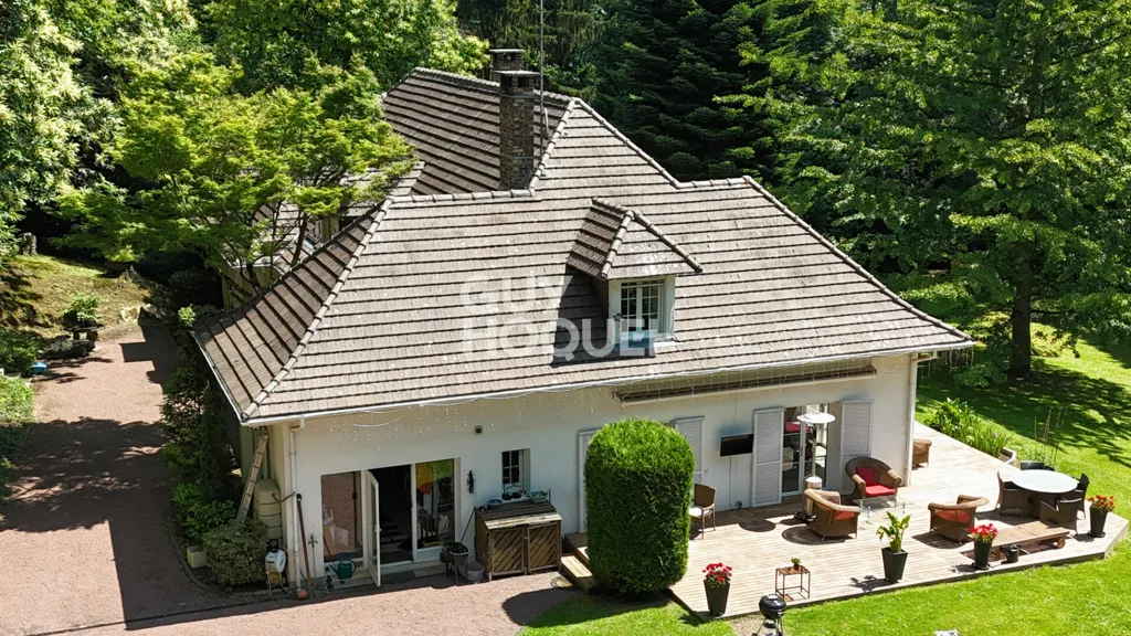 Vista aerea - Modern House with Sauna near Compiègne