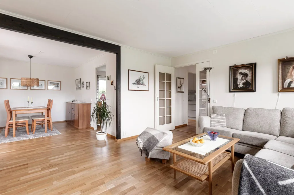 Séjour - Renovated Villa with Garden in Össjö