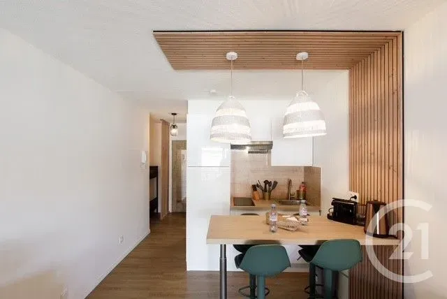 Köök - Studio with South-Facing Terrace in Cannes