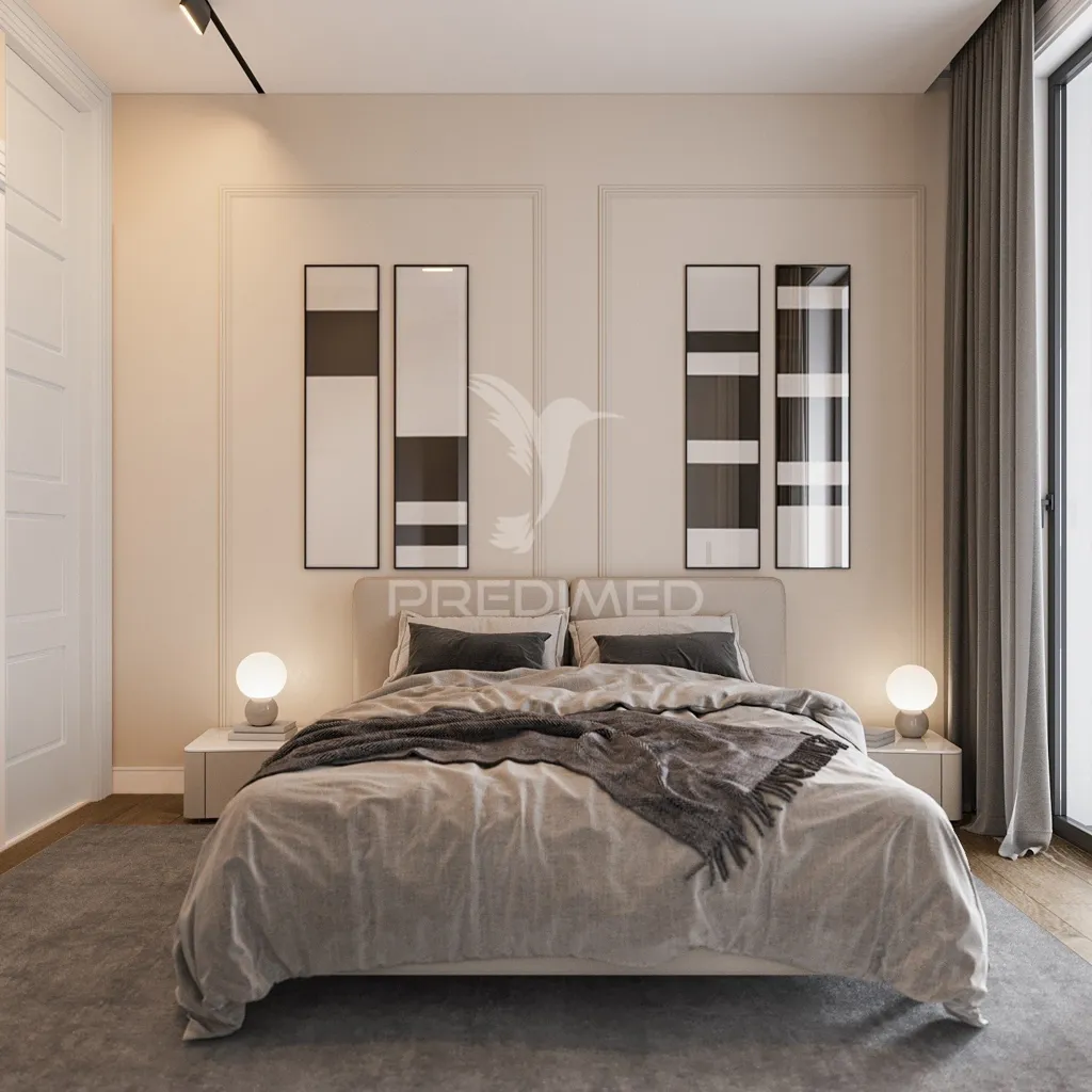 Chambres - T2 Apartment with Seafront Access in Portimão